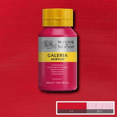 Winsor&Newton Galeria akrilfesték, 500 ml - 533, process magenta