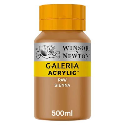 Winsor&amp;Newton Galeria akrilfesték, 500 ml - 552, raw sienna