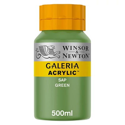 Winsor&amp;amp;Newton Galeria akrilfesték, 500 ml - 599, sap green