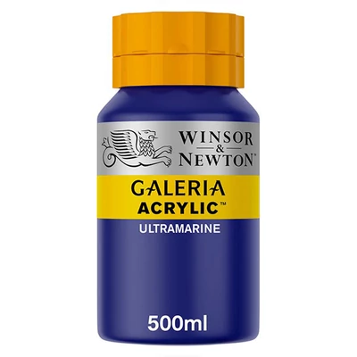 Winsor&amp;Newton Galeria akrilfesték, 500 ml - 660, ultramarine