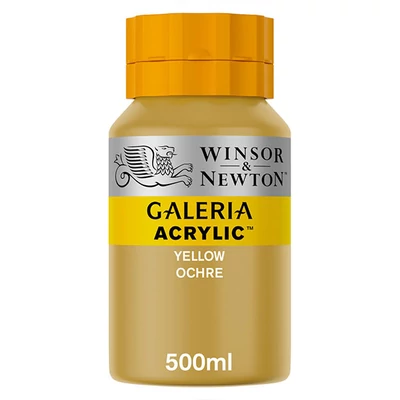 Winsor&amp;Newton Galeria akrilfesték, 500 ml - 744, yellow ochre