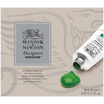 Winsor&amp;Newton Designers gouache festék készlet - 10x14 ml