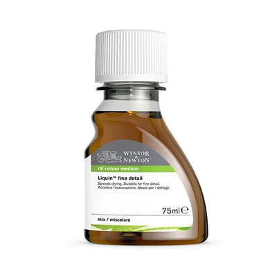 Winsor&amp;Newton Liquin fine detail, száradást gyorsító médium olajfestékhez - 75 ml