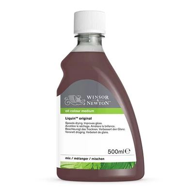 Winsor&amp;Newton Liquin original gél, száradást gyorsító médium olajfestékhez - 500 ml