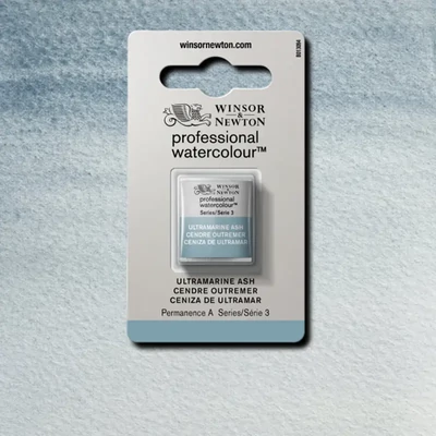 Winsor&amp;Newton Professional akvarellfesték, 1/2 szilkés - 424, ultramarine ash