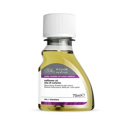 Winsor&amp;Newton sáfrányolaj, száradást lassító vizes olajfestékhez - 75 ml