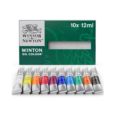 Winsor&amp;Newton Winton olajfesték készlet - 10x12 ml