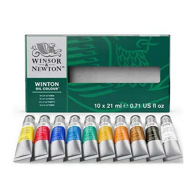 Winsor&amp;Newton Winton olajfesték készlet - 10x21 ml
