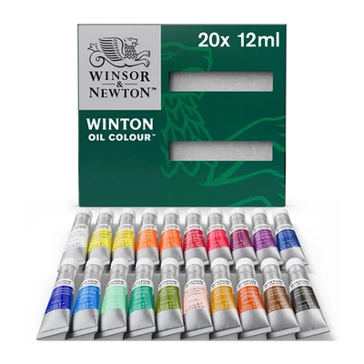 Winsor&amp;Newton Winton olajfesték készlet - 20x12 ml
