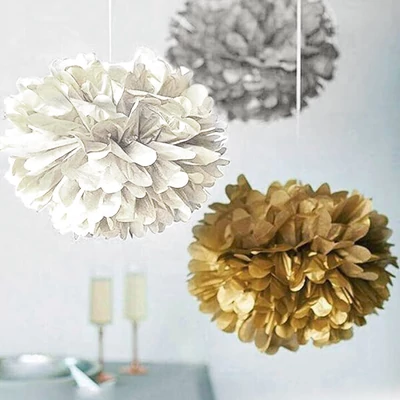Selyempapír csomagban, 50x76 cm, 25 g, 24 db - különféle metál színekben
