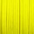 Paracord 350, méterben, 3 mm, szintetikus - fluor sárga