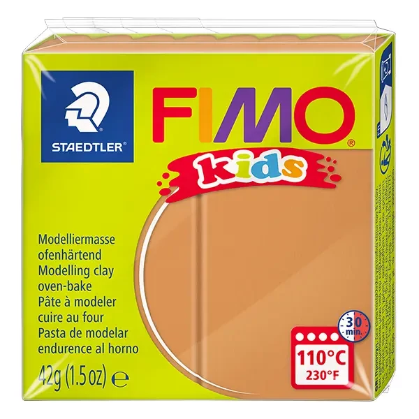 FIMO Kids süthető gyurma, 42 g - világos barna (8030-71)