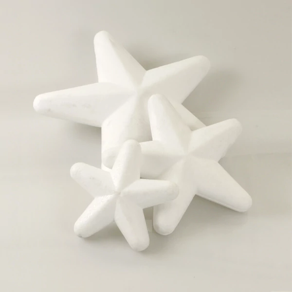 Hungarocell (styropor) csillag - 15 cm