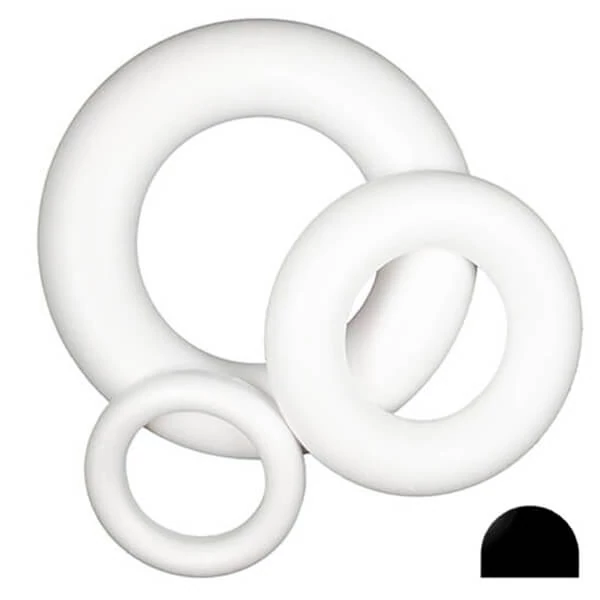 Hungarocell (styropor) karika, félkarika - 35,5 cm