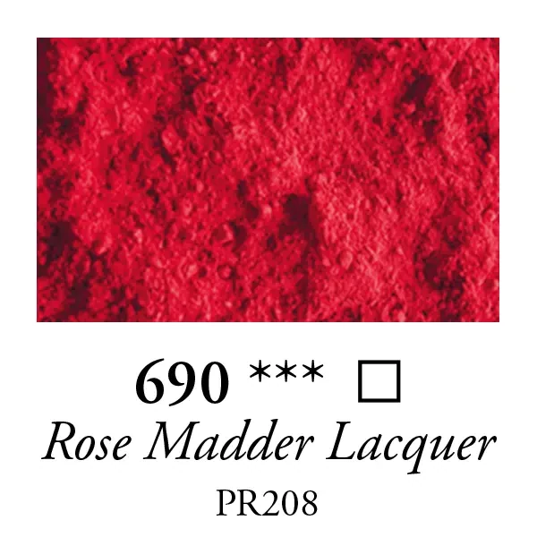 Sennelier pigment - 690, rose madder lake, 40 g