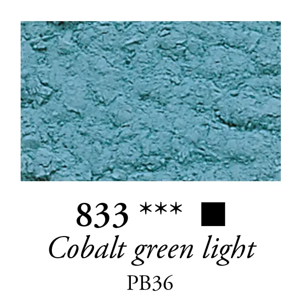 Sennelier pigment - 833, cobalt green light, 120 g