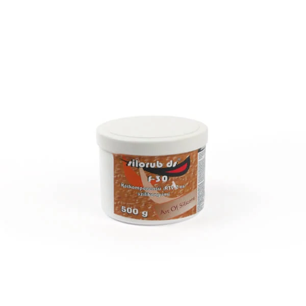 Kétkomponensű (RTV-2) szilikongumi formakészítéshez, Silorub DS - F-30, 500 g