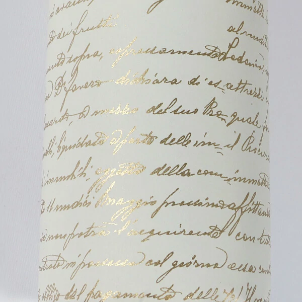 Tassotti decoupage papír - kézírás, arany