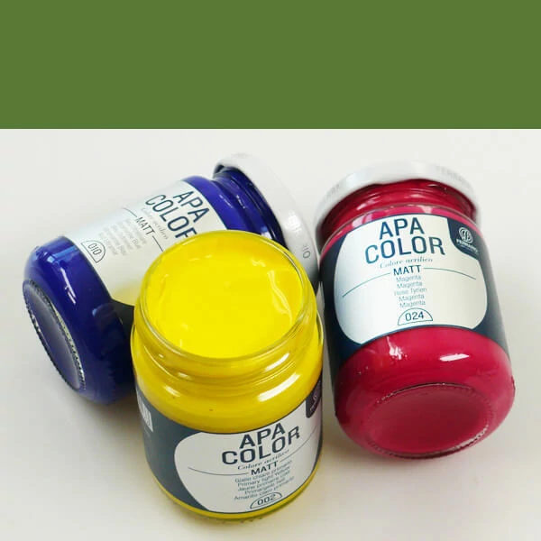 APA Color akrilfesték, 150 ml - 13, emerald green