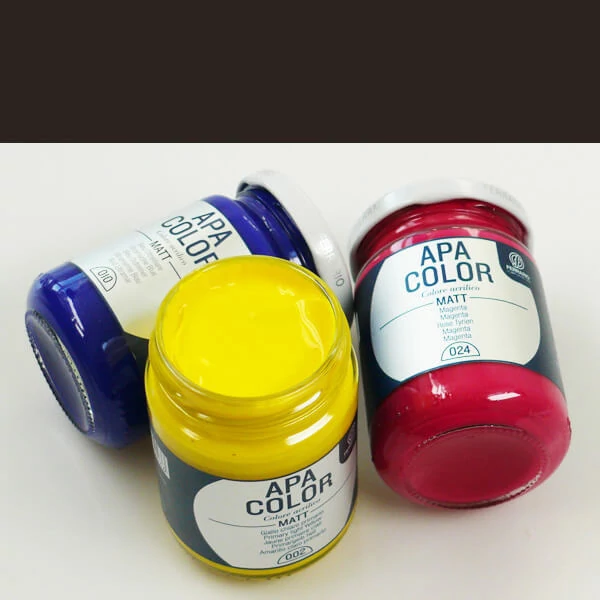 APA Color akrilfesték, 150 ml - 18, black