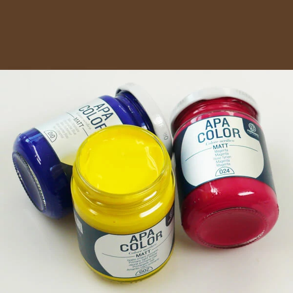 APA Color akrilfesték, 150 ml - 43, raw umber