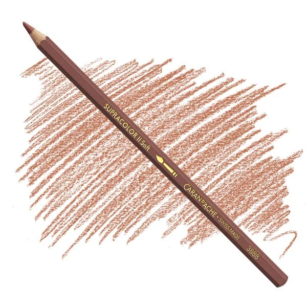 Caran d'Ache Supracolor Soft akvarellceruza - 069, burnt sienna