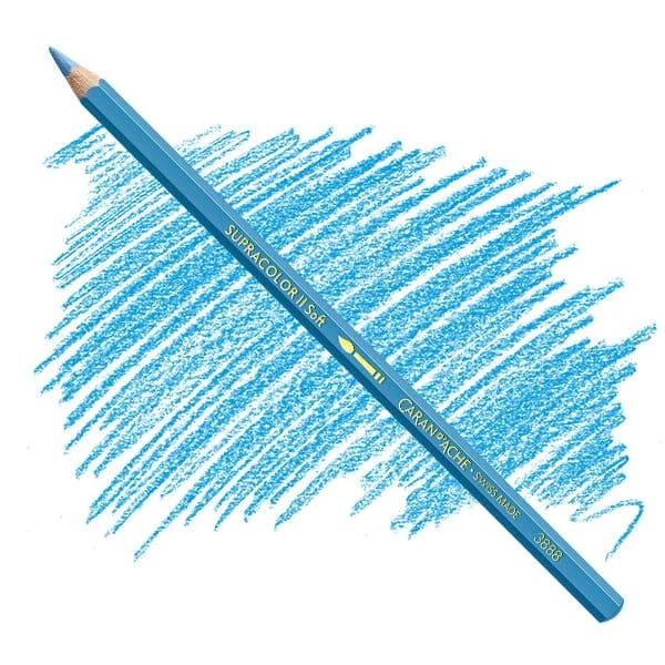 Caran d'Ache Supracolor Soft akvarellceruza - 141, sky blue