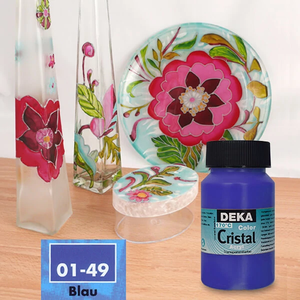 Deka Color Cristal üvegfesték 125 ml - 49 kék