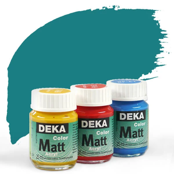 Deka Color Matt akrilfesték 25 ml - 57 olajzöld