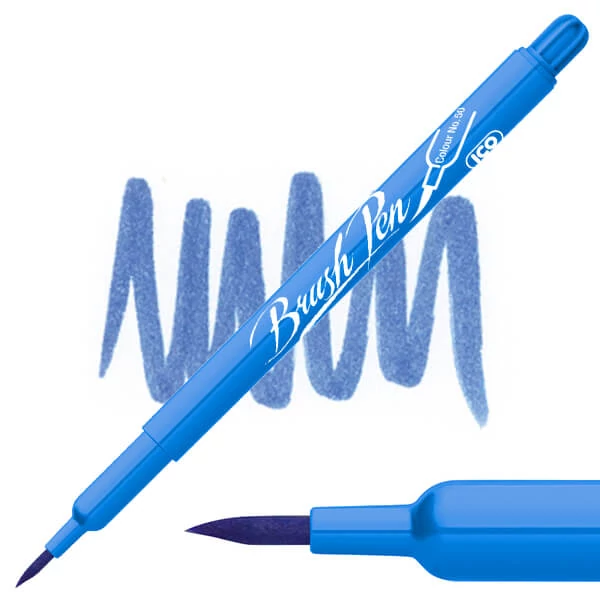Ecsetirón, Brush Pen - 50 kék