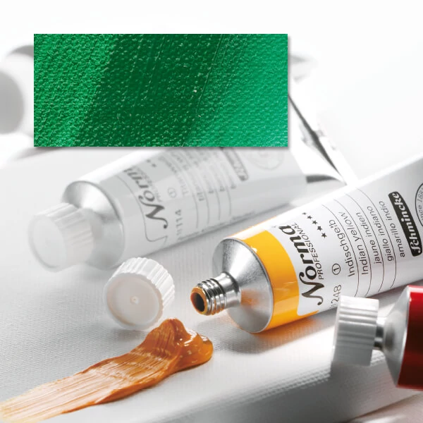Schmincke Norma olajfesték, 35 ml - 504, emerald green
