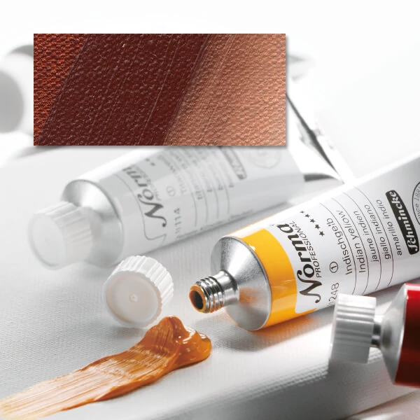 Schmincke Norma olajfesték, 35 ml - 610, burnt sienna