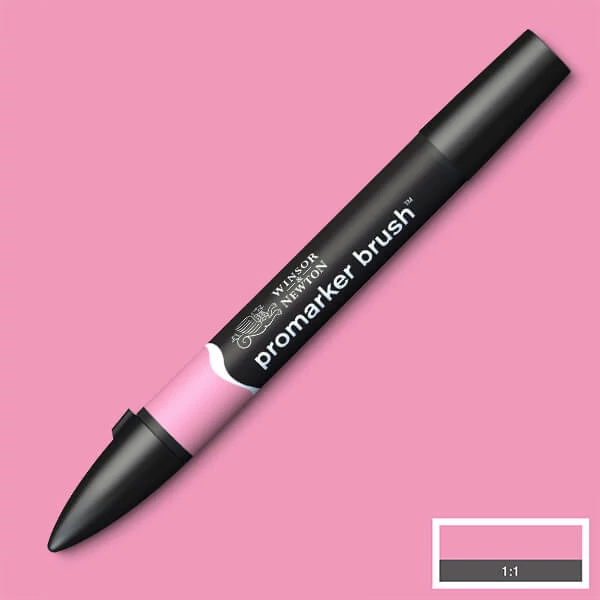 Promarker Brush kétvégű alkoholos ecsetfilc - M727, rose pink
