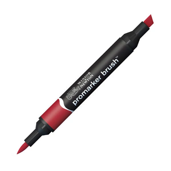 Promarker Brush kétvégű alkoholos ecsetfilc - R735, firebrick