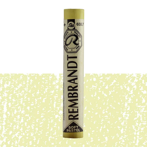 Rembrandt porpasztell kréta - 633.7, permanent yellow green