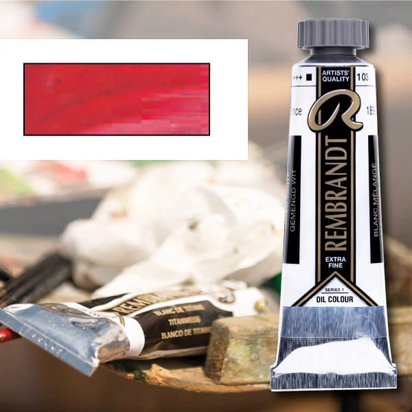 Talens Rembrandt olajfesték, 40 ml - 321, permanent madder light