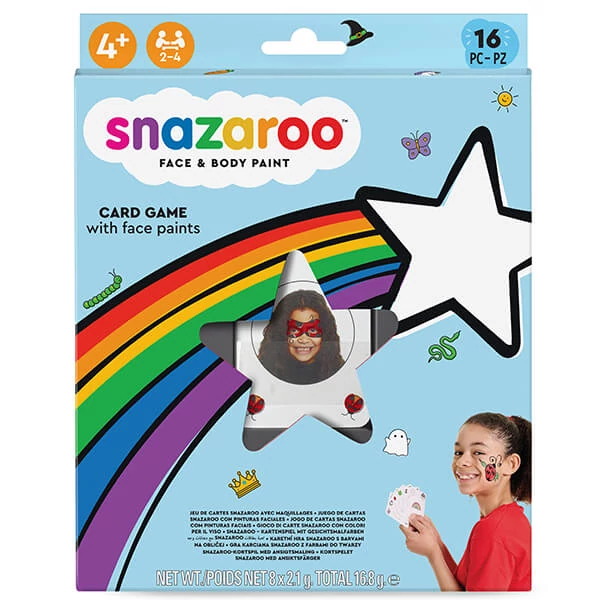Snazaroo arcfesték készlet - Családi arcfestés kártyajáték