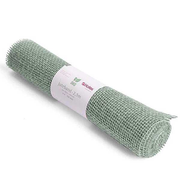 Juta asztali futó, asztalközép, 30 cm, 2,5 méter - 82 szürke
