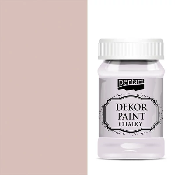 Pentart Dekor Paint Chalky krétafesték, 100 ml - viktoriánus rózsaszín