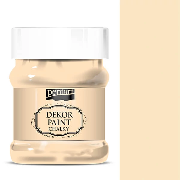 Pentart Dekor Paint Chalky krétafesték, 230 ml - barack
