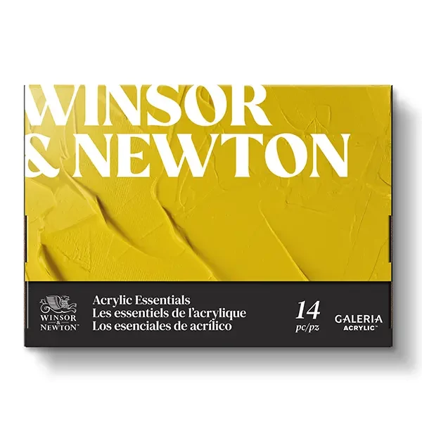Winsor&Newton Galeria akril festőkészlet - 10x12 ml + kiegészítők