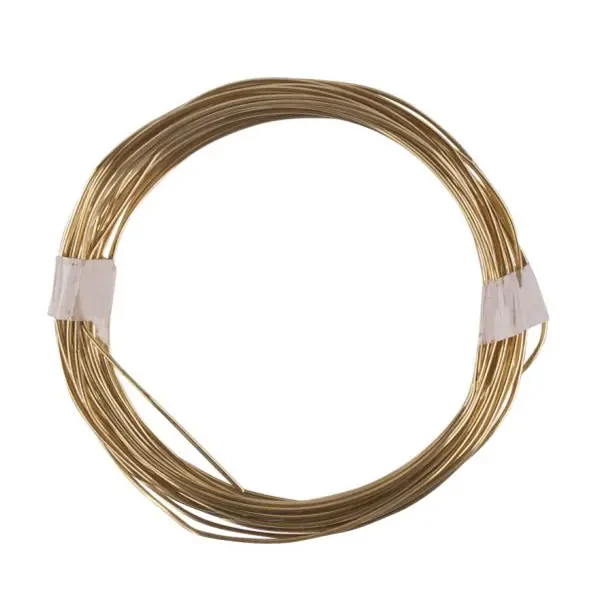 Ékszer drót, 0,8 mm, 6 m - sárgaréz