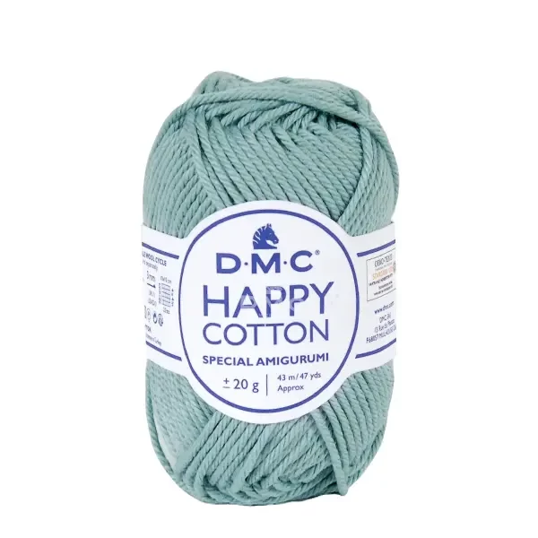DMC Happy Cotton amigurumi pamutfonal, 20 g - 767, country kék