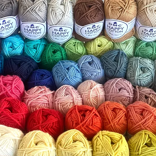 DMC Happy Cotton amigurumi pamutfonal, 20 g - 793, barackvirág