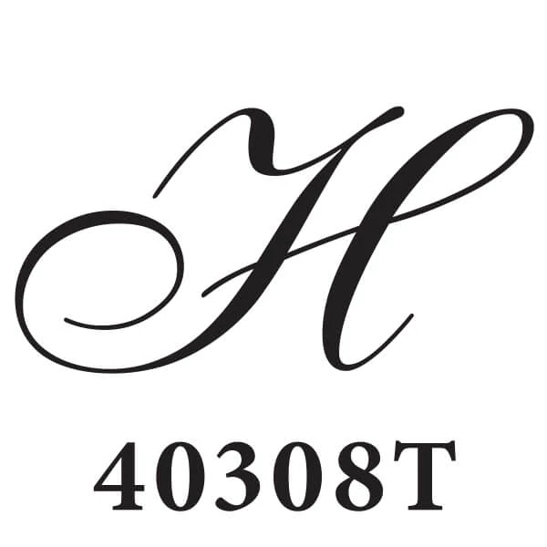Viaszpecsételő fej, J. Herbin, 24 mm, sárgaréz - H betű