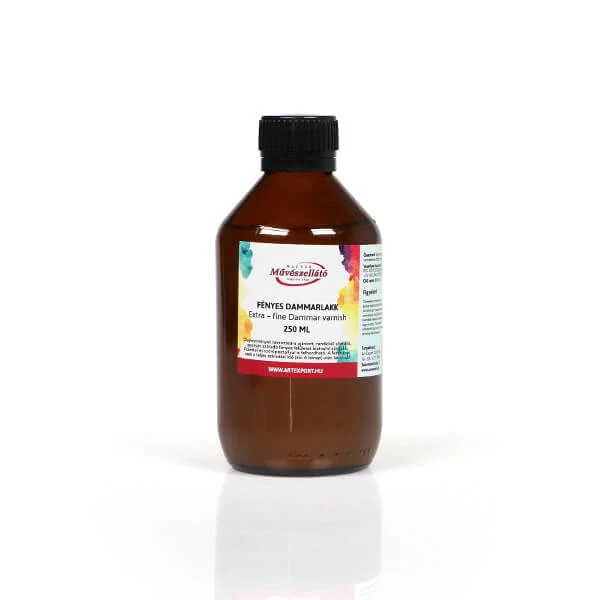 Művészellátó dammárlakk, fényes - 250 ml