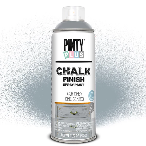 Krétafesték spray, Chalk Paint, Pinty Plus - hamuszürke