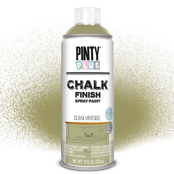 Krétafesték spray, Chalk Paint, Pinty Plus - olívazöld