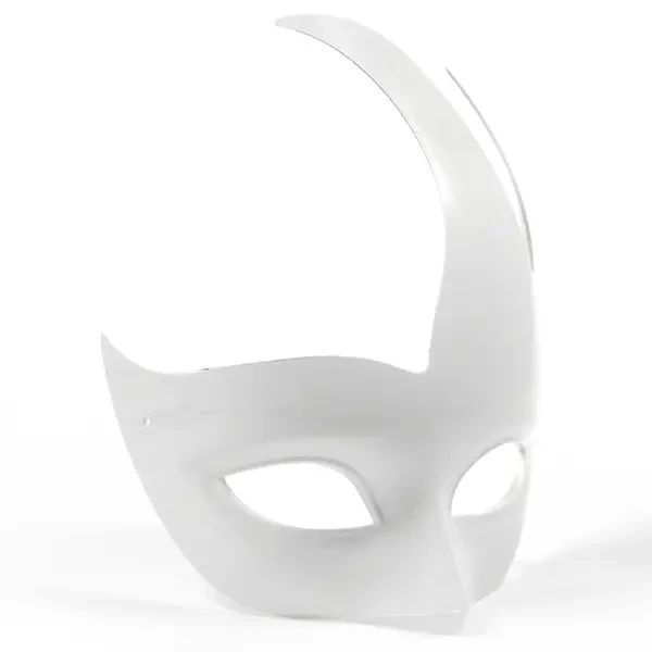 Álarc, polirezin - láng, 16,5x20 cm