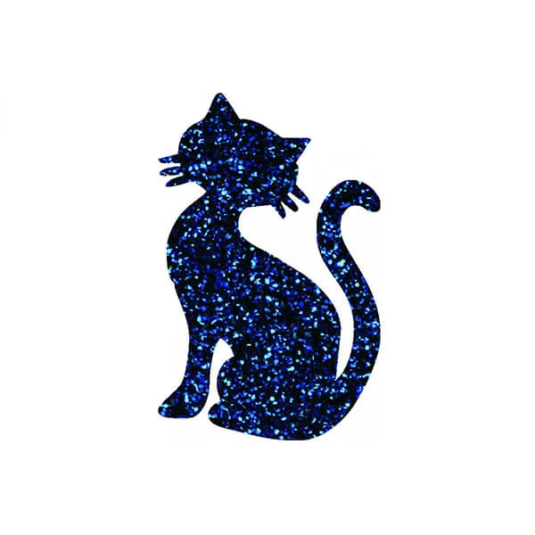 Tetováló sablon, öntapadós stencil - Cica 03